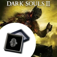 Dark Souls 3 кольца стальной защиты высокого качества Косплей кольца для мужчин и женщин ювелирные изделия Мстители 3 Thanos кольцо аксессуары