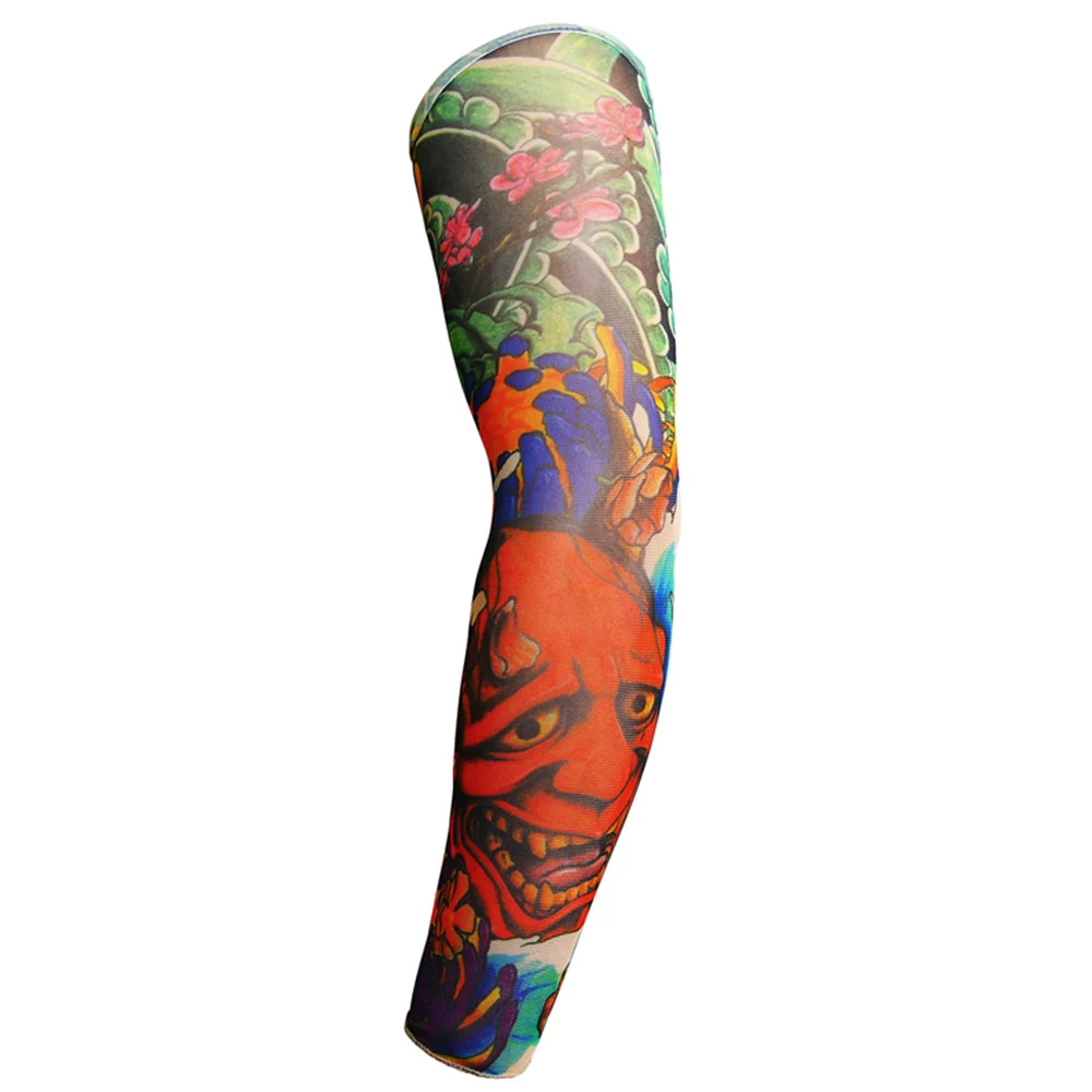 Tattoo Sleeve Arm Tattoo sunscreen Tattoo Cooling Arm bicycle Sleeves UV Sleeves Arm Tattoo Sleeves Sun protection cuff D30 - Цвет: TS 77