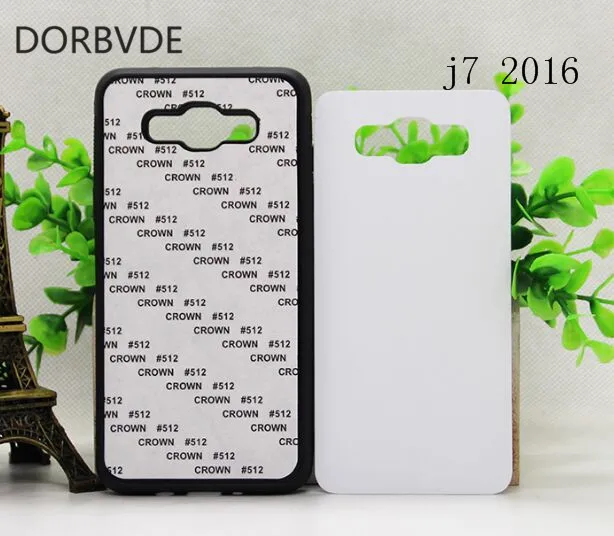 

Blank Sublimation rubber TPU Case for Samsung Galaxy J3 J5 J7 2016 J5 J7 PRIME with Aluminum Inserts 20pcs