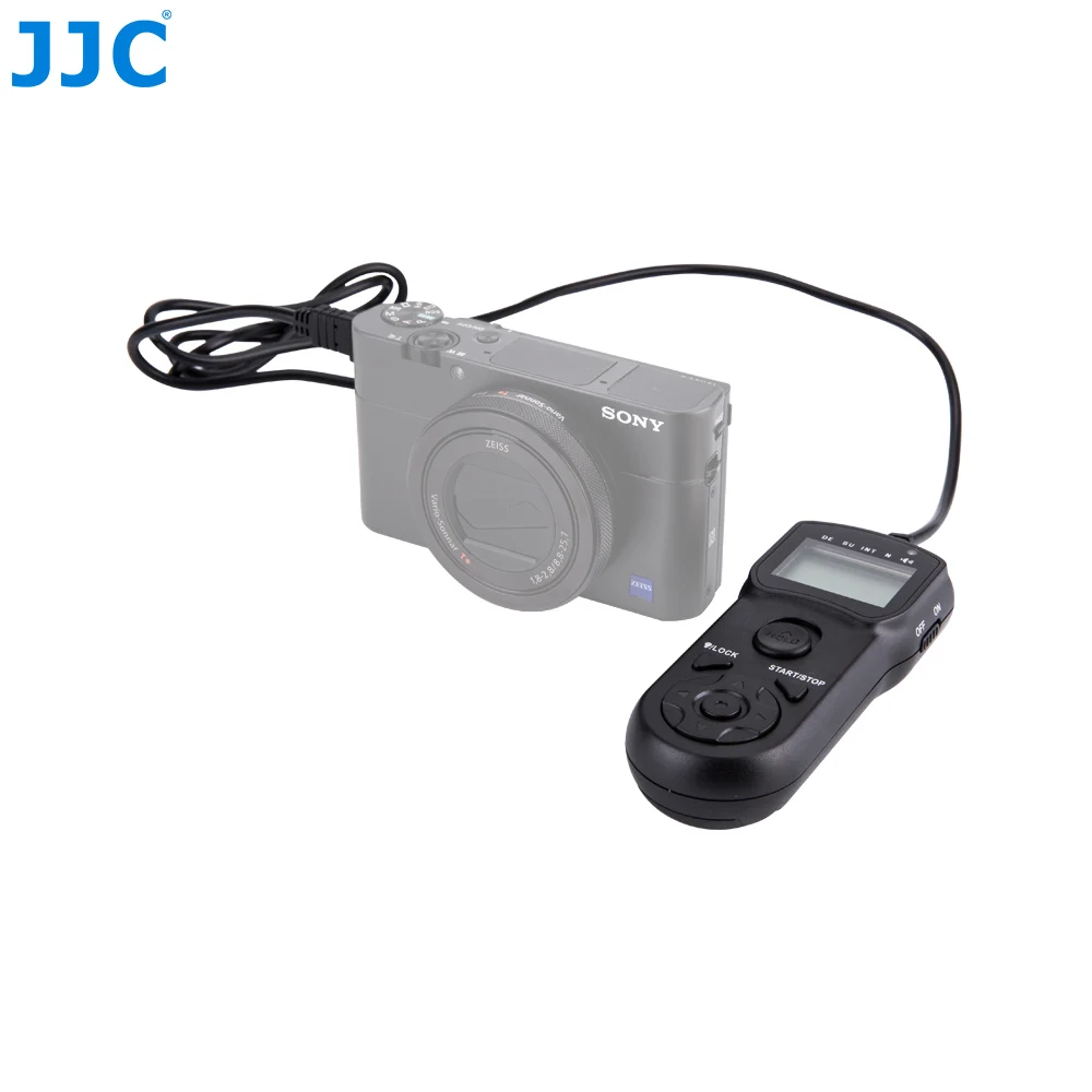 JJC Camera Wired Timer Remote Control for SONY Alpha a5100 a6000 a6300 a6500 a58 a7 a7II a7 a7R a7RII a7S a7SII RX100M5 RX100M4 JJC Camera Wired Timer Remote Control for SONY Alpha a5100 a6000 a6300 a6500 a58 a7 a7II a7 a7R a7RII a7S a7SII RX100M5 RX100M4