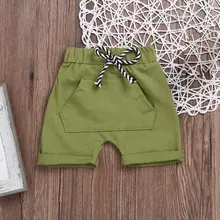 Разноцветные модные летние детские шорты для мальчиков; повседневные брюки; Детские повседневные Детские хлопковые шорты до колена