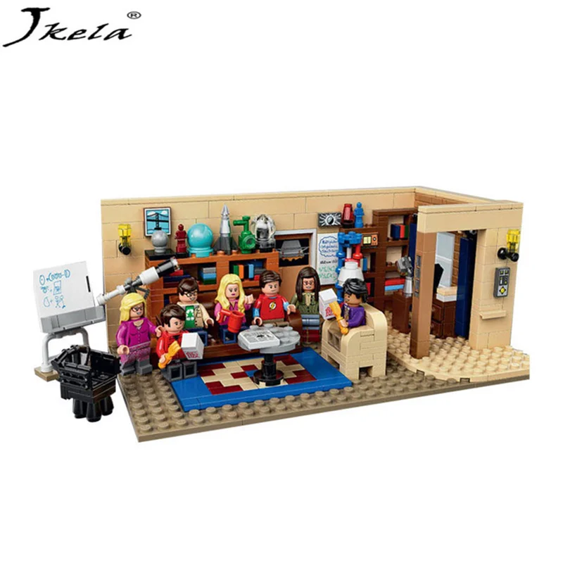 

Big Bang Theory Leonard and Sheldon's living room Building Blocks Kids Gifts Compatible with Legoingly Big Bang Theory