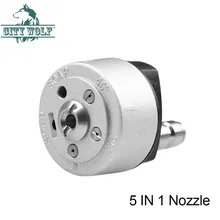City Wolf 5 в 1 струйная насадка Быстрый разъем для промышленных и коммерческих моек высокого давления аксессуары