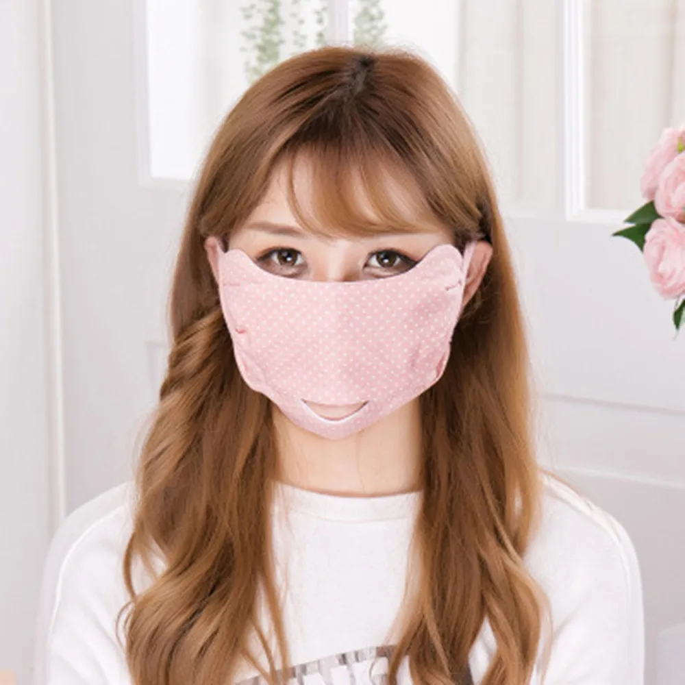1 Piece of Random Color Cotton Three dimensional Mask Korean Fashion