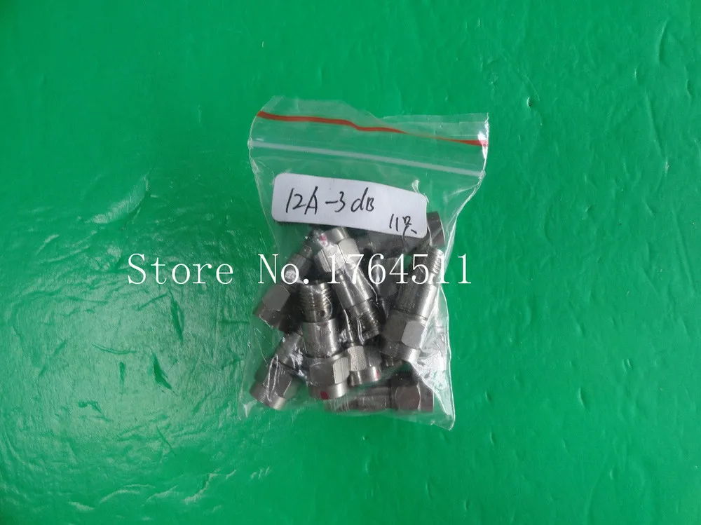 

[BELLA] INMET 12A-3dB DC-12GHz 3dB 2W SMA coaxial fixed attenuator --3PCS/LOT