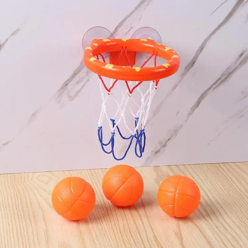 Игрушки для купания малыша детский баскетбол кольца ванна воды Игровой набор для детские развивающие мини-подарок пены Пляж Бассейн бани-игровой