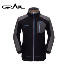Грааль Спорт на открытом воздухе тепловой походная куртка поларфлис микрофлис пальто ультра теплые толстые парки KD3501