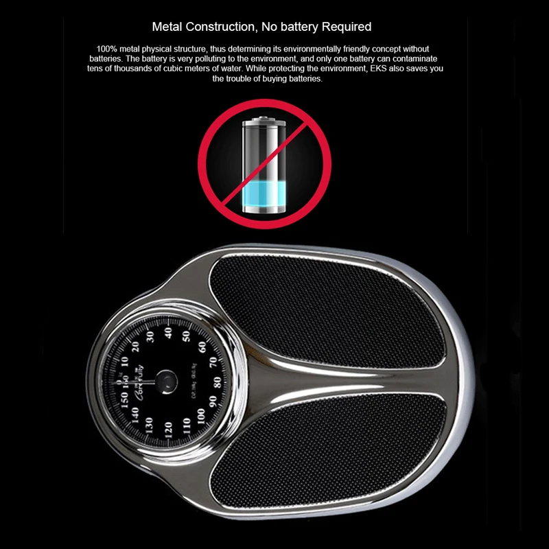 Luxury European Style Large Mechanical Scale Floor Bathroom Body Weight Scale Human Weight Body Spring Scale Hospital Hotel Gift