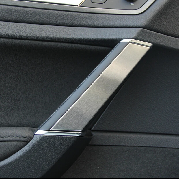 interior door armrest stainless steel decoration,auto accessory parts,4pcs/lot for Volkswagen GOLF 7