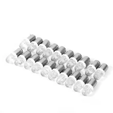 Hot Selling 20Pcs T11 T4W BA9S H6W 1895 Convex 1LED Auto Car LED White Dashboard Light Bulb Dashboard Light Bulb