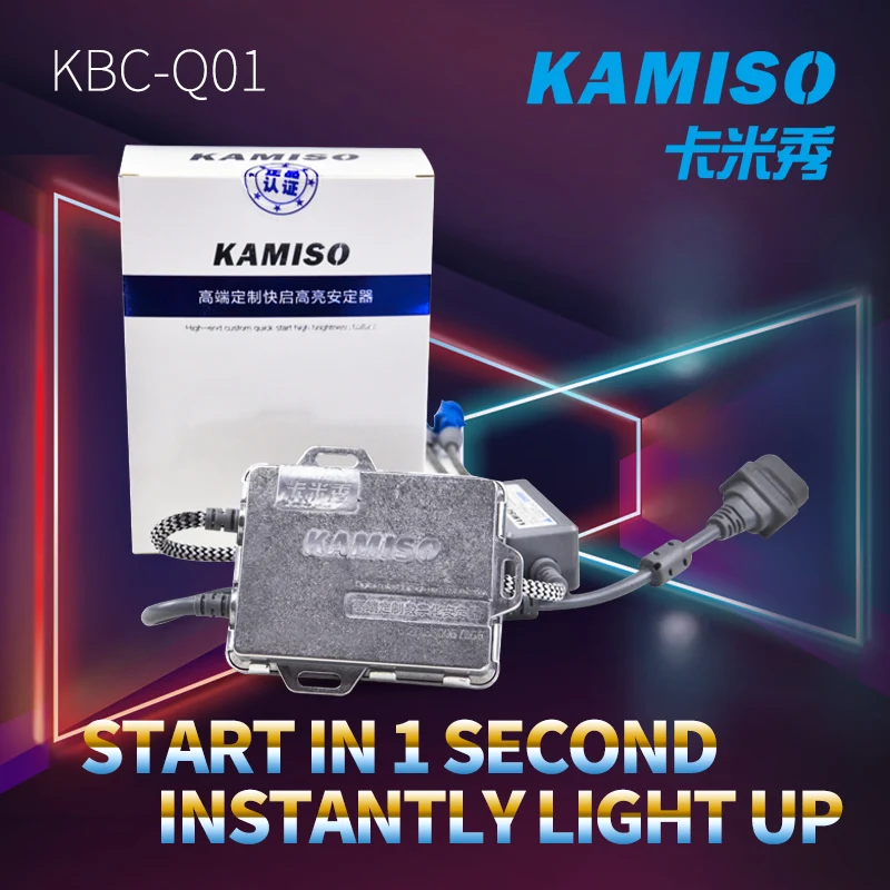 

KAMISO 1 PC KBC-Q01 12V 38W HID Ballast With Canbus Use for Car HID Bulb Auto HID Lamp Car Retrofit Accessory 4.2A Waterproof