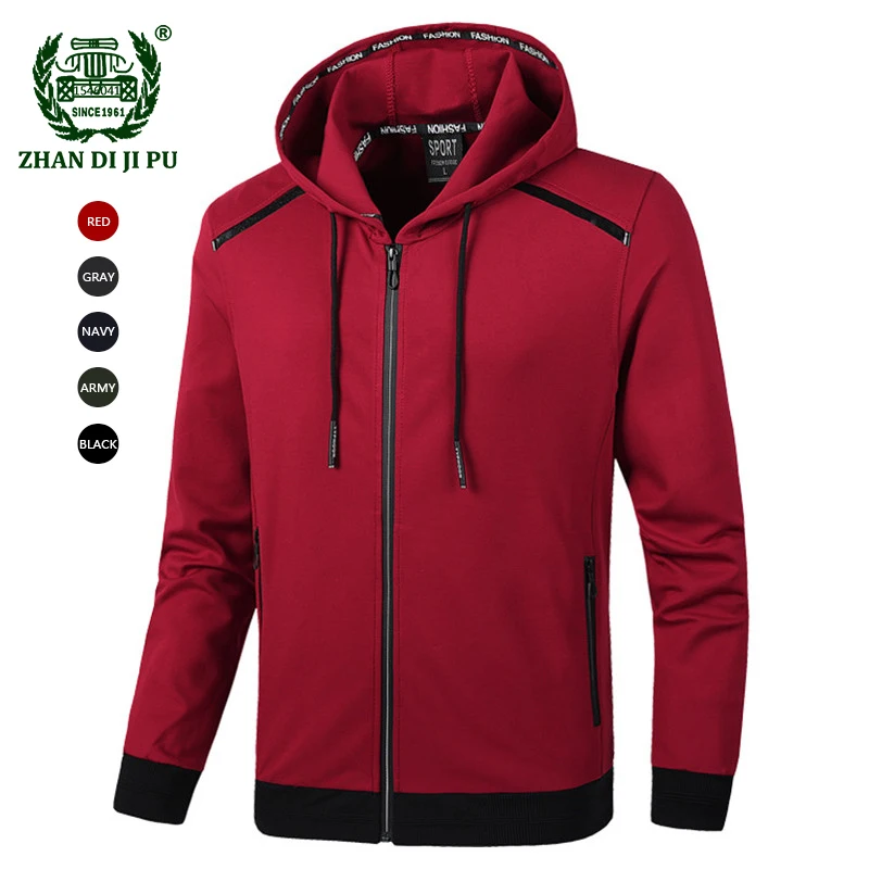 

5 Color Super Plus Size L-9XL Hooded Cotton Coats 2019 Spring men's high quality casual brand jacket autumn man coat outerwear