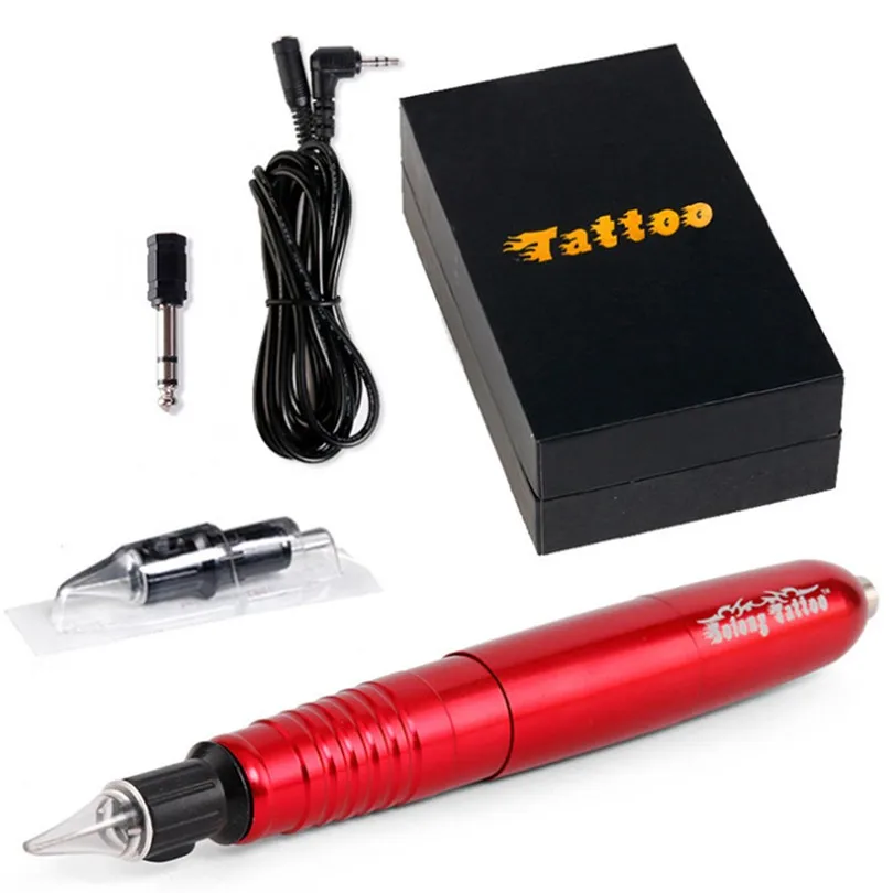 

1Pcs Pro Permanent Makeup Machine Biomaser Eyebrow Eyeliner Lip Hybrid Rotary Tattoo Pen RCA Connection For Tattoo Supplies
