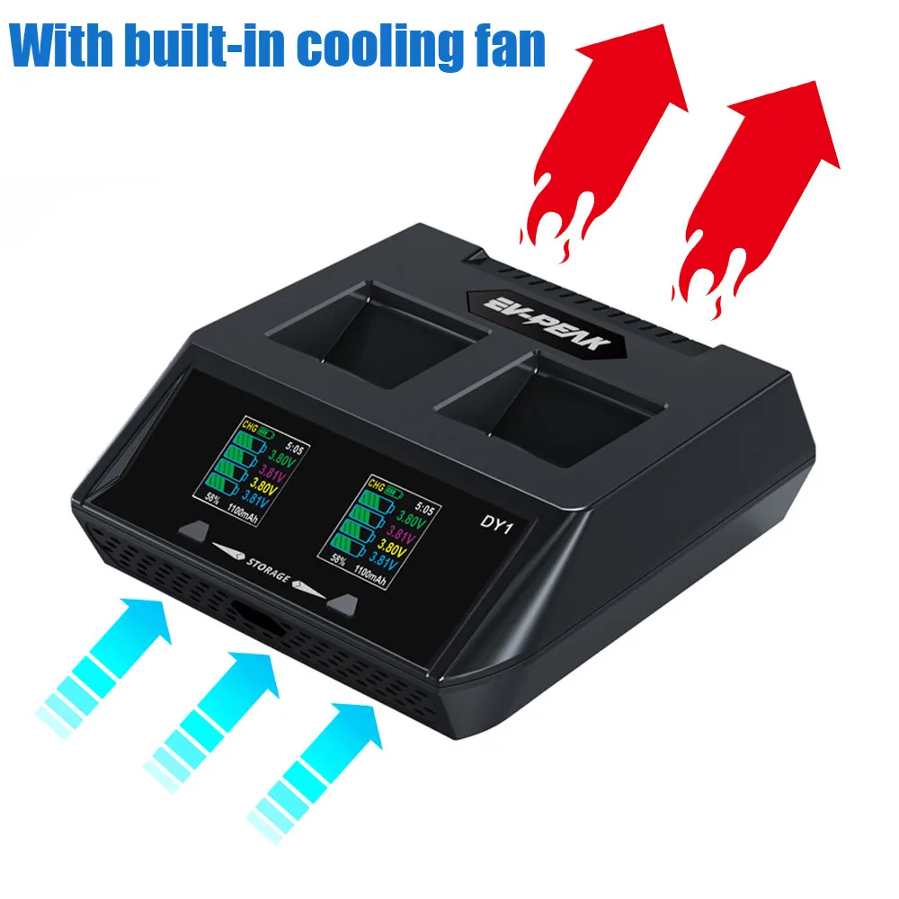 

HIINST For YUNEEC H480 Typhoon H 2-in-1 70W 6Ax2 Quick Intelligent Balance Charger Very Practical Nov26