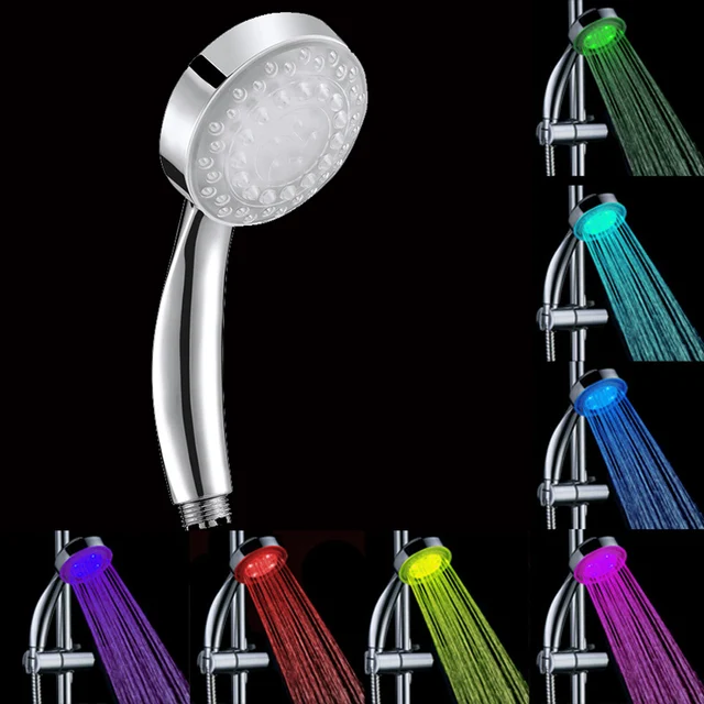 New Arrival Intelligent Bath Led Shower Head Color Changing New Arrival Intelligent Bath Led Shower Head Color Changing Faucet Water