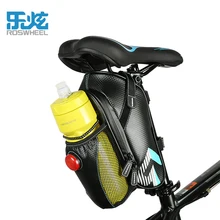 ROSWHEEL 2017 cycle cycling mtb bike bicycle rear seat saddle bag pannier kettle water bottle led light accessories