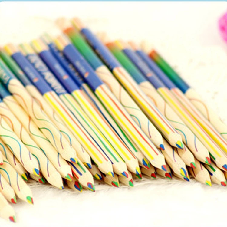 12 шт./партия, креативные цветные карандаши для рисования эскизов, Kawaii, для девочек, прекрасный рисунок, цветные карандаши, детские школьные принадлежности, подарок