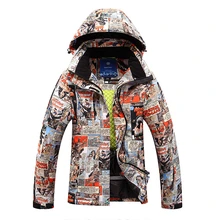 Новинка, зимние лыжные куртки, Женская куртка, высокое качество, ветрозащитная, водонепроницаемая, теплая, цветная, яркая, лыжная куртка для женщин