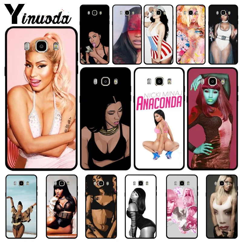 Yinuoda Cardi B Nicki Minaj новейший модный роскошный чехол для телефона Samsung 2015J1 J5 J7 2016J1 J3 Note3