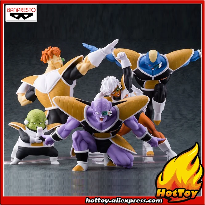 

100% Original Banpresto DRAMATIC SHOWCASE 2nd season Collection Figure - Ginyu & Burtta & Jees & Recoom & Ghourd "Dragon Ball Z