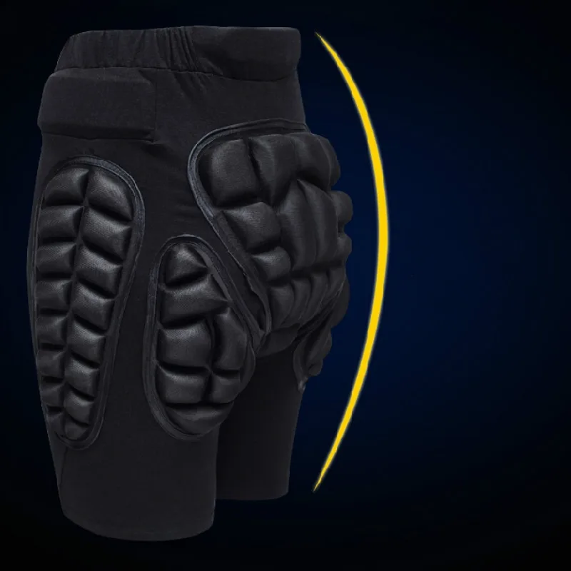 2017 Deportes Snowboard Pantalones Cortos, Hip Protectora Inferior Acolchada Para Ski & Roller Skate y Snowboard Protección Hip Pad Deportes Engranajes