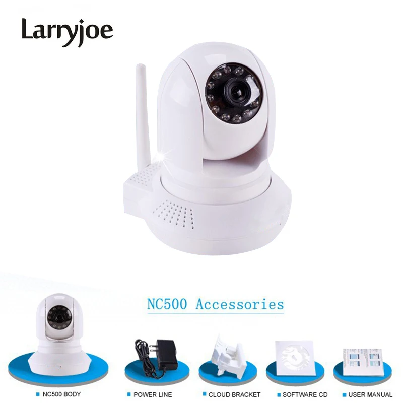 Larryjoe Upgrade Onvif 720P HD Wifi 1 Megapixel P2P PTZ IP Camera CCTV H.264 SD Card Alarm Two Way Audio Wireless 1.3 MegaPixel Larryjoe Upgrade Onvif 720P HD Wifi 1 Megapixel P2P PTZ IP Camera CCTV H.264 SD Card Alarm Two Way Audio Wireless 1.3 MegaPixel