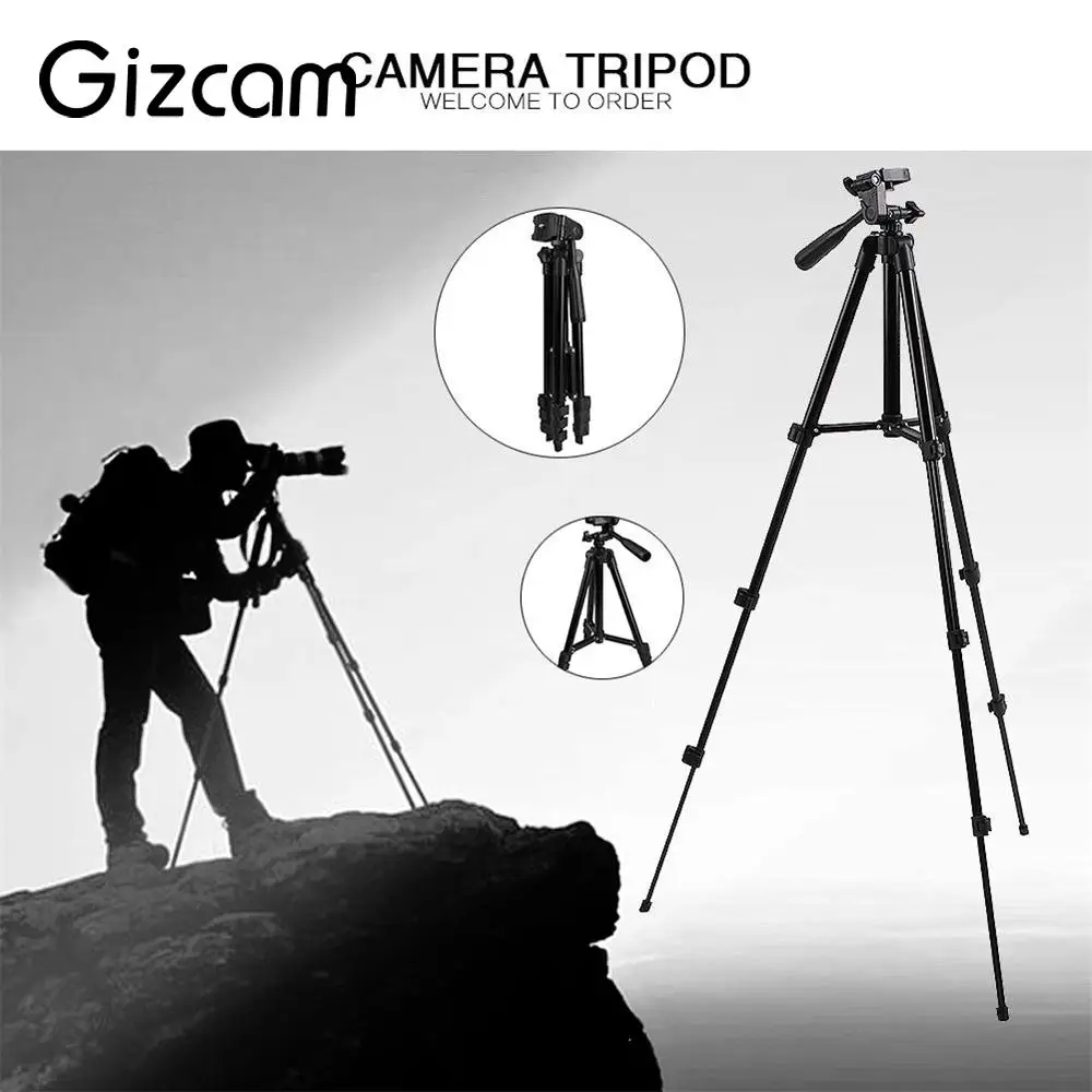 Универсальный гибкий Профессиональный алюминиевый штатив для камеры Gizcam