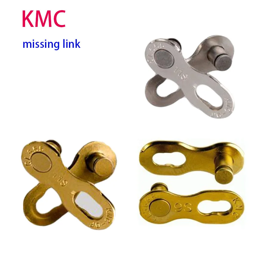 2pcs 6//7//8//9//10 Speed silver KMC Missing Link Bike Master Chain Link Connector