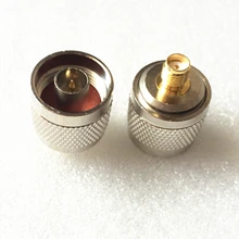 10 шт. rf-адаптер n-штекер до внутренний разъем SMA коаксиальный переходник прямые волосы