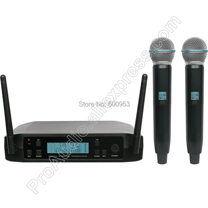 MICWL UHF 2 Channel Wireless Two Dynamic Handheld