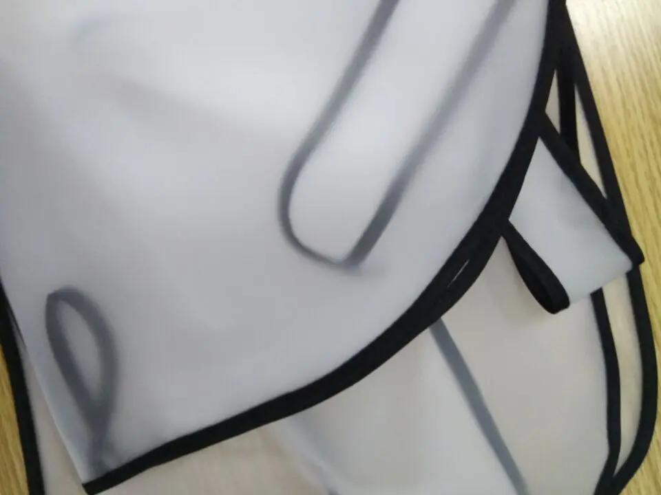 black dog raincoat
