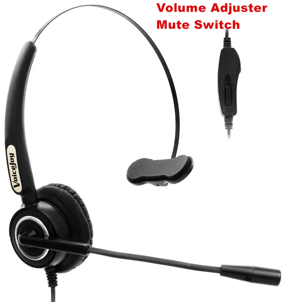 Office Volume Headset Headphone with Mic ONLY for CISCO IP Phones 7960 7970 7821 7841 7861 8841