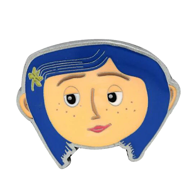 

CORALINE FACE ENAMEL PIN