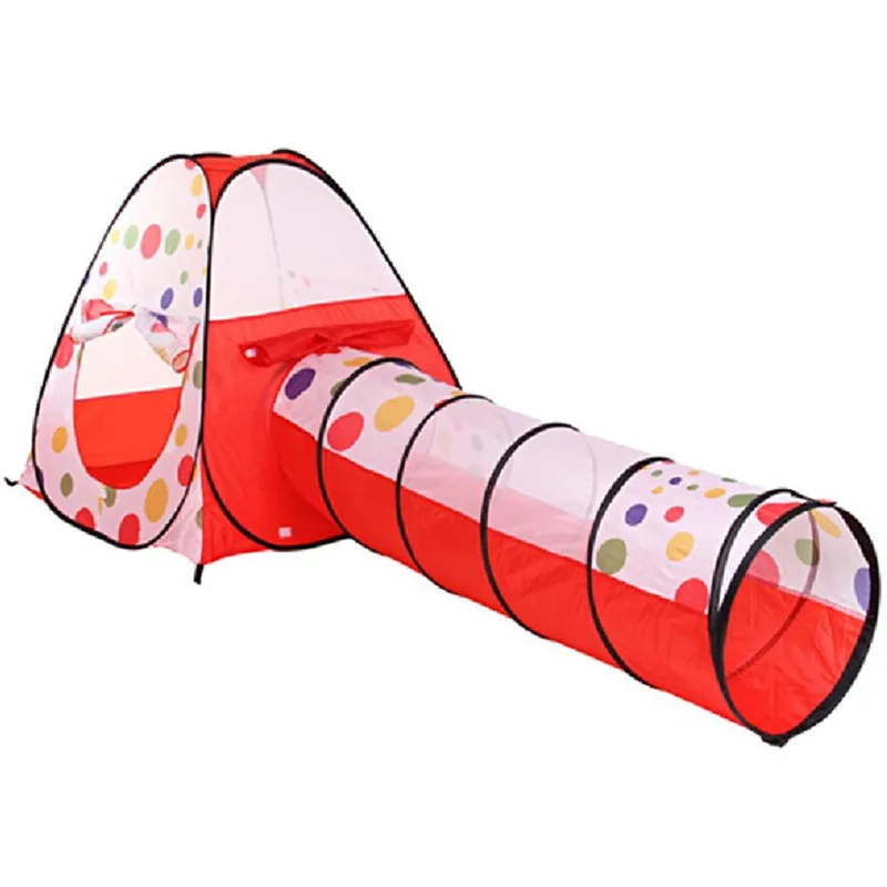 Christmas gifts Play tents house circle Colorpoint Kids child toy tent Game House Tent Collapsible Play Crawl Tunnel tube toys