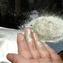 Poudre pailletée pour Nail art, 50/g/sac Champagne, 0.2mm, paillettes fines pour Festival, paillettes holographiques pour vernis Gel