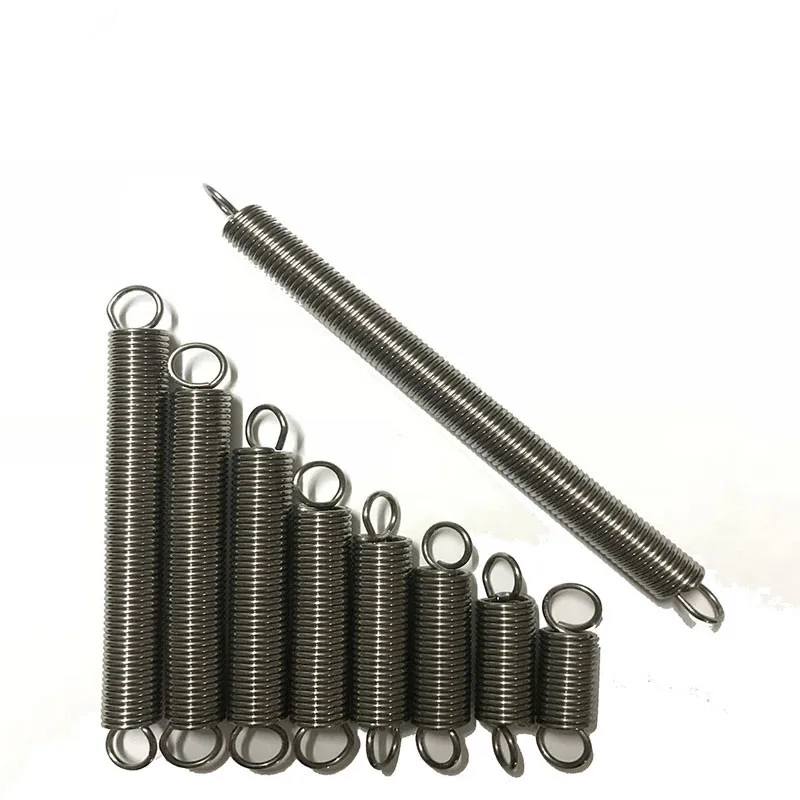 Custom Small Toy Spring Steel Coil Extension Spring with Hooks,1mm Wire