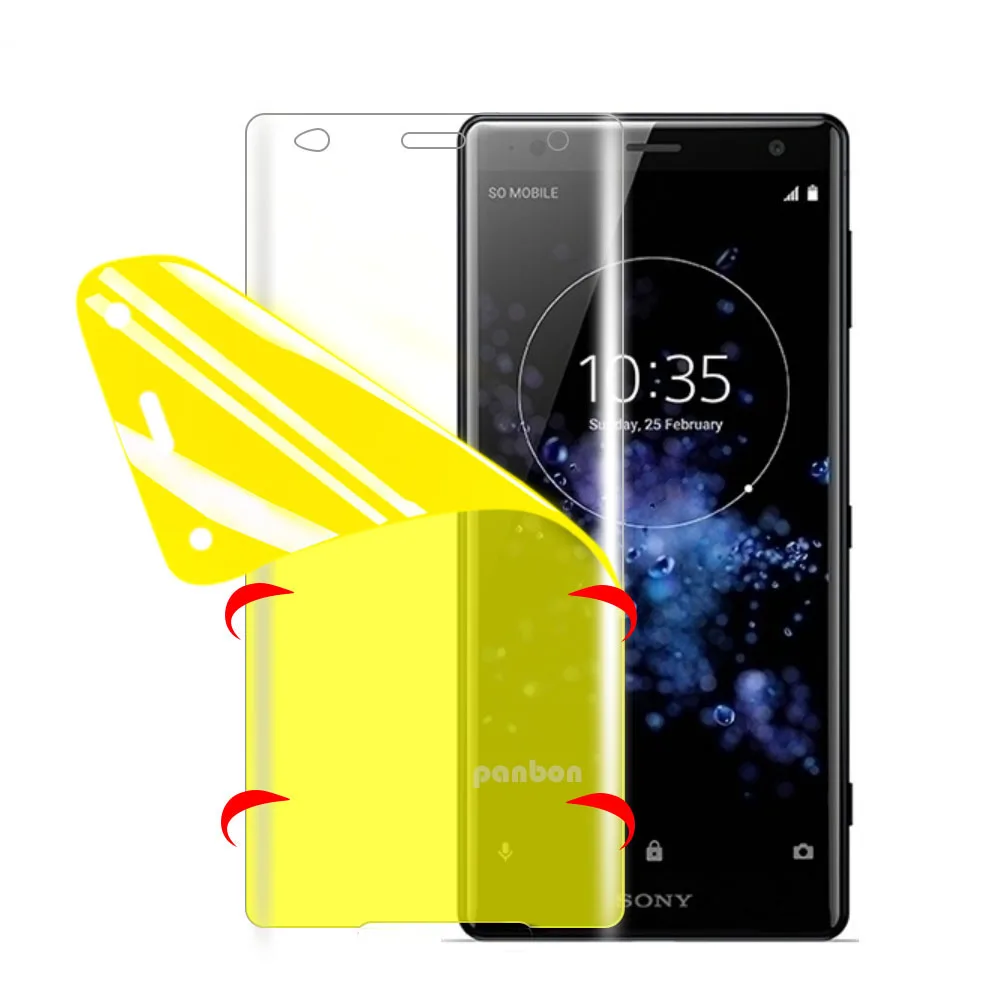 Full Cover Screen Guard for Sony Xperia XZ1/XZ2 Compact XZ/XZ2 Premium X Compact X XP XZ XZS XZ3 Screen Protector Hydrogel Film Full Cover Screen Guard for Sony Xperia XZ1/XZ2 Compact XZ/XZ2 Premium X Compact X XP XZ XZS XZ3 Screen Protector Hydrogel Film