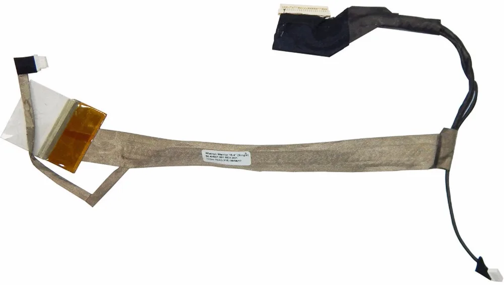 

New LCD Cable Wire For HP pavilion G50 G60 for Compaq CQ50 CQ60 CQ70 50.4H507.001 50.4h506.002 Screen Data Display Video Flex