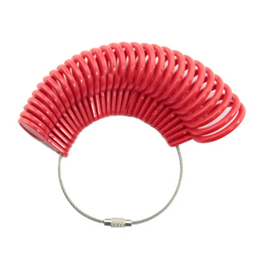Vintage Finger Ring Measuring Tool Size UK A-Z Ring Measuring Instruments Shellhard DIY Jewelry Wedding Standard Jewelry Tools