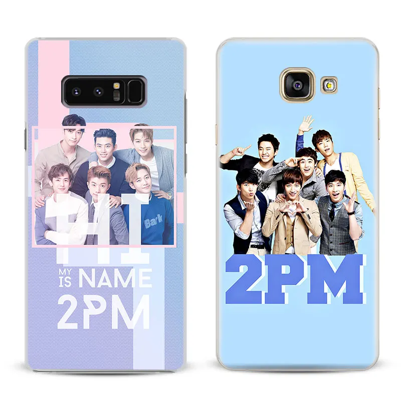 

2PM Kpop Boy band Coque For Samsung Galaxy S4 S5 S6 S7 Edge S8 Plus Note 8 2 3 4 5 A5 A7 J5 2016 J7 2017 Phone Case Shell Cover