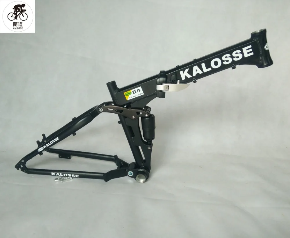 Best Kalosse  Aluminum  Snow bicycle frame  Fat  Mountain alloy frame  26er  2617inch Full suspension 6