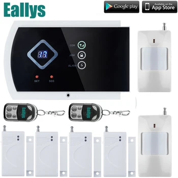 

Wireless wired Home Security GSM Alarm System with IOS Android APP Remote Control Alarm system