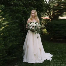 Великолепный Крем цвета слоновой кости шифон длинная юбка новая Дизайн Плиссированные Свадебные юбка сезон: весна–лето пляжная Свадебная вечеринка юбка плюс Размеры