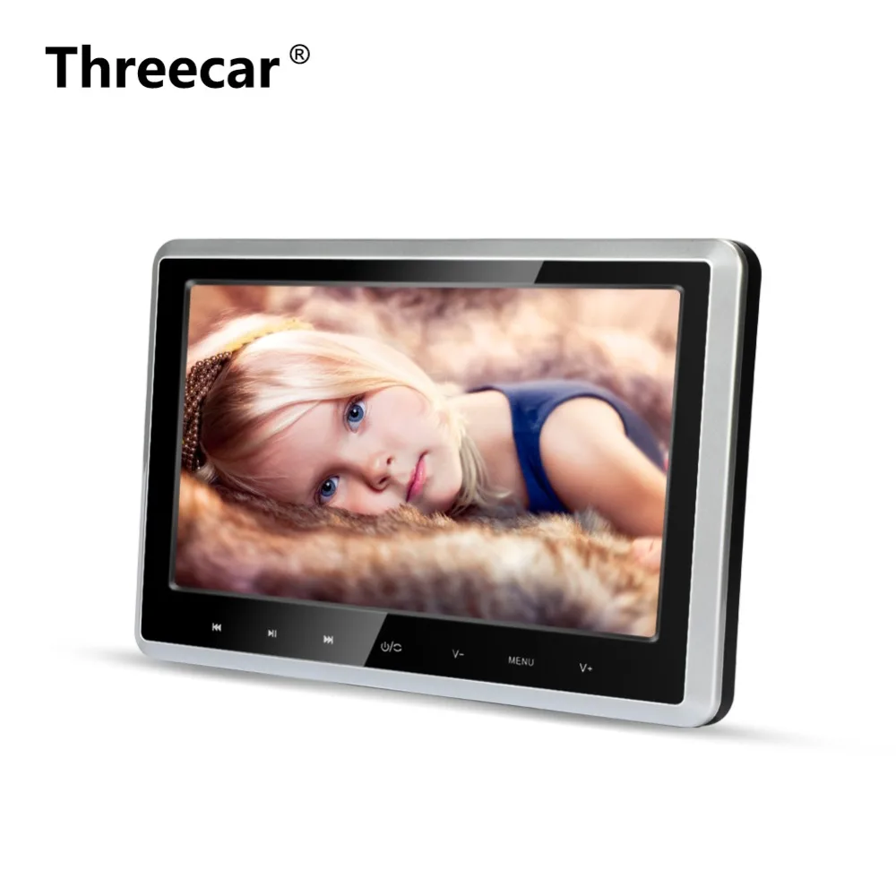 

10.1 Inch TFT Digital LCD Screen Car Headrest DVD Player Touch Screen Monitor 720P with HD USB SD Port Remote Control DVD Player