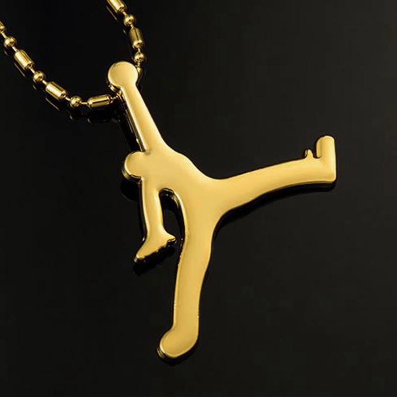 COLLAR JORDAN HIPHOP GOLD CHAINS NECKLACE STATEMENT RETRO COLLIER JOYERIA JEWELRY MAXI COLAR