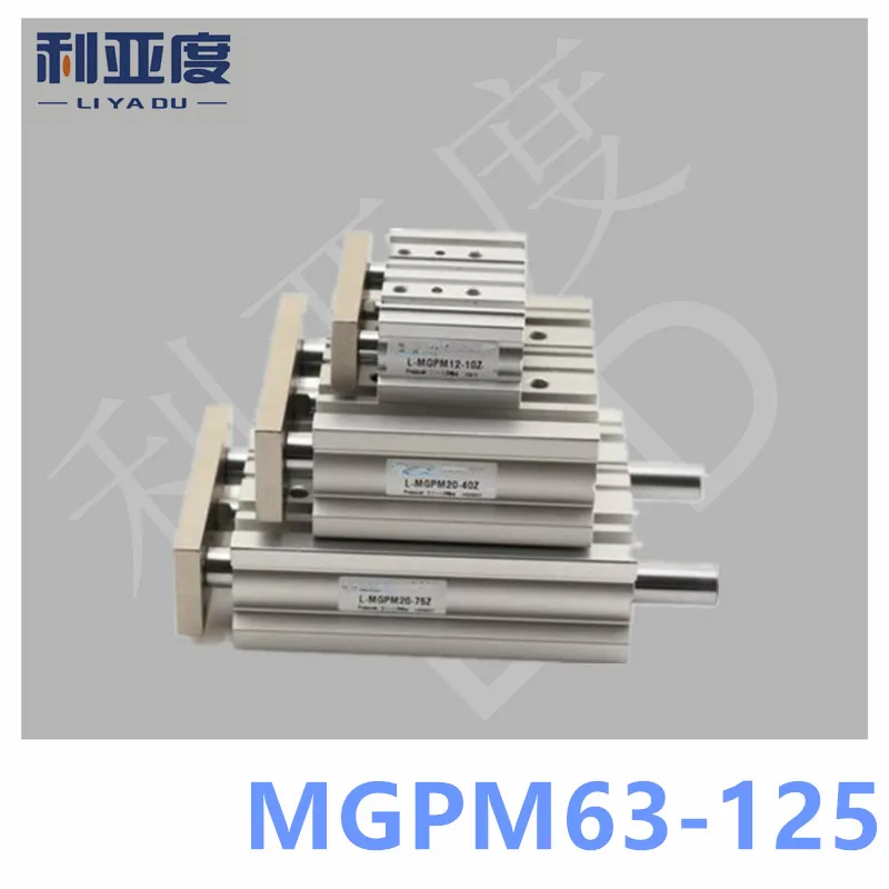 

SMC Type MGPM63-125 Thin cylinder with rod MGPM 63-125 Three axis three bar MGPM63*125 Pneumatic components MGPM63X125