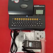 ПВХ трубки, принтер S-650ECable ID принтер провода Маркер принтер-маркиратор высокого качества NE