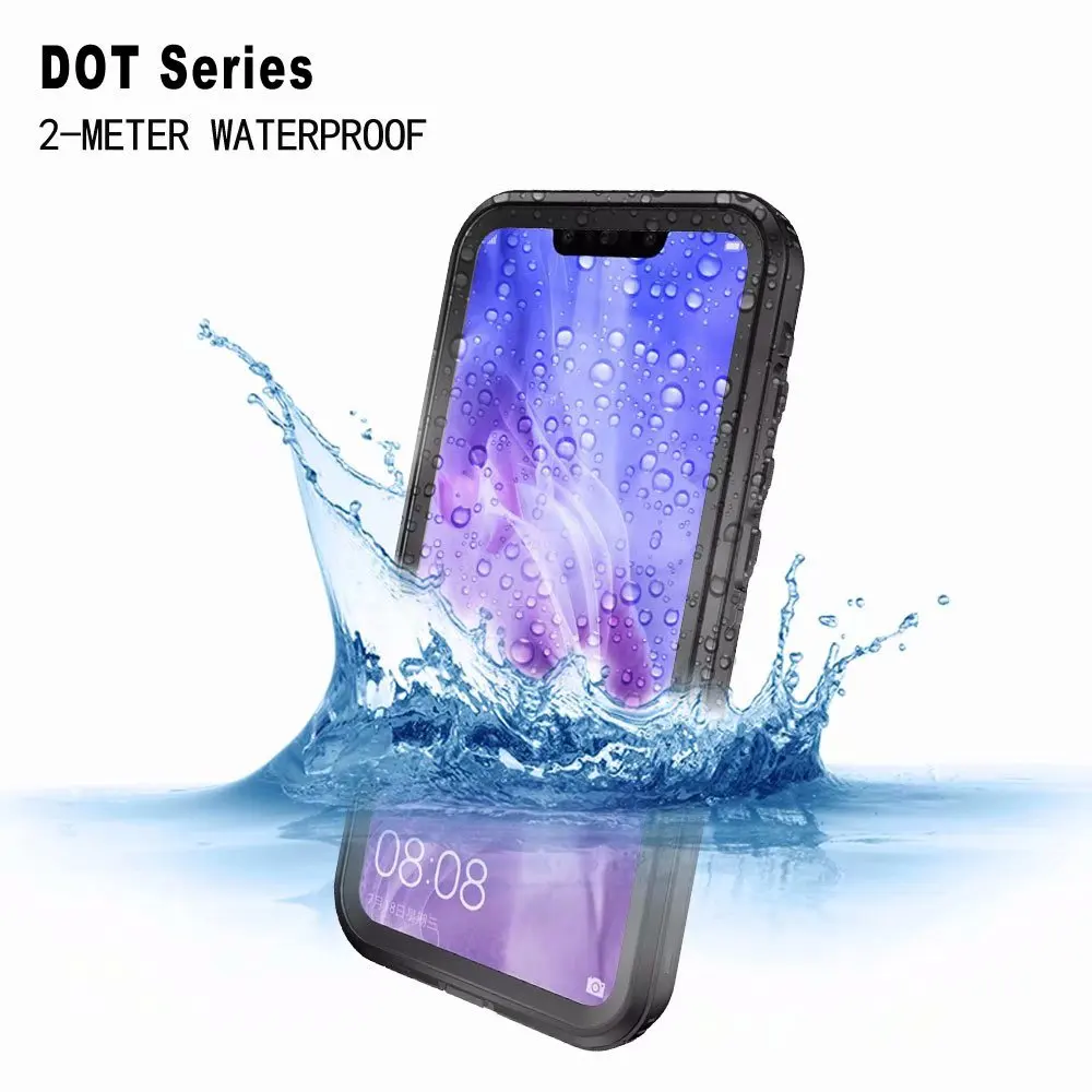

Luxury Dot Series Redpepper Shellbox Waterproof for Huawei P20 Lite Anti-Knock 360 Protection Cover for P20 Lite
