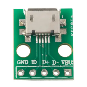 

Hot Selling! MICRO USB to DIP Adapter 5pin Female Connector B Type PCB Converter