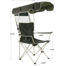 Открытый Портативный Отдых зонт складной стул Shangpai рыбалка стул пляжа складной стул пляжа